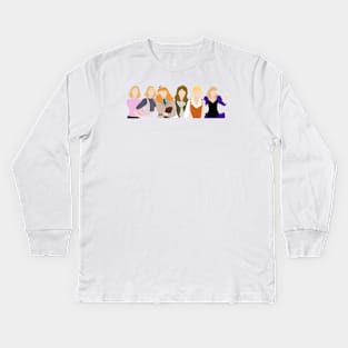 Shelley long’s characters Kids Long Sleeve T-Shirt